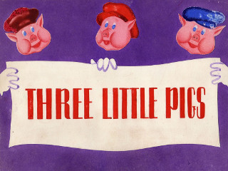 Диафильмы Стаховская А. Three little pigs